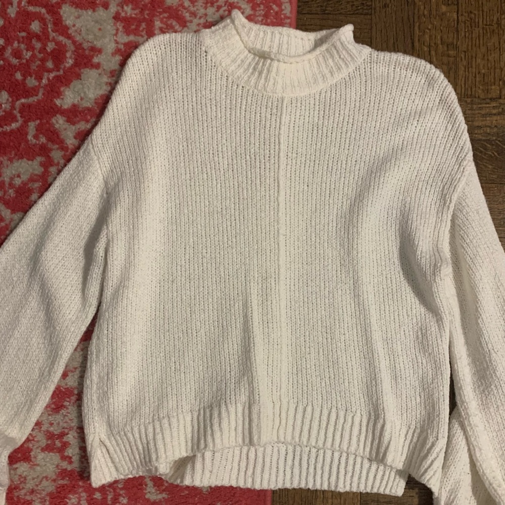 perfect white sweater